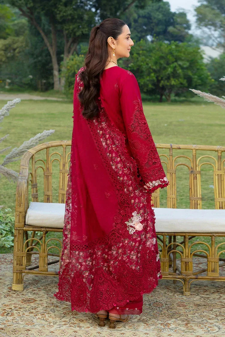 Picture of Elaf - Luxury Lawn - ELY-10 CHERIE LADY - Unstitched - Available at Raja Sahib