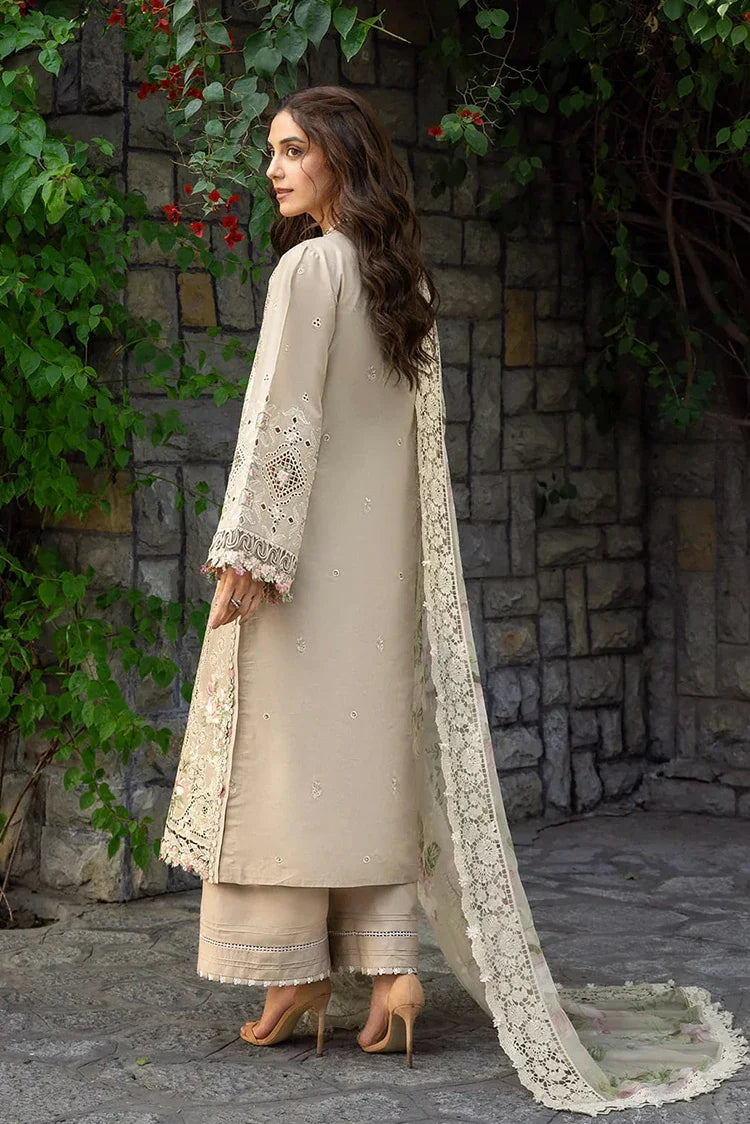 Picture of Elaf - Luxury Lawn - ELY-2A CAMELLIA - Unstitched - Available at Raja Sahib