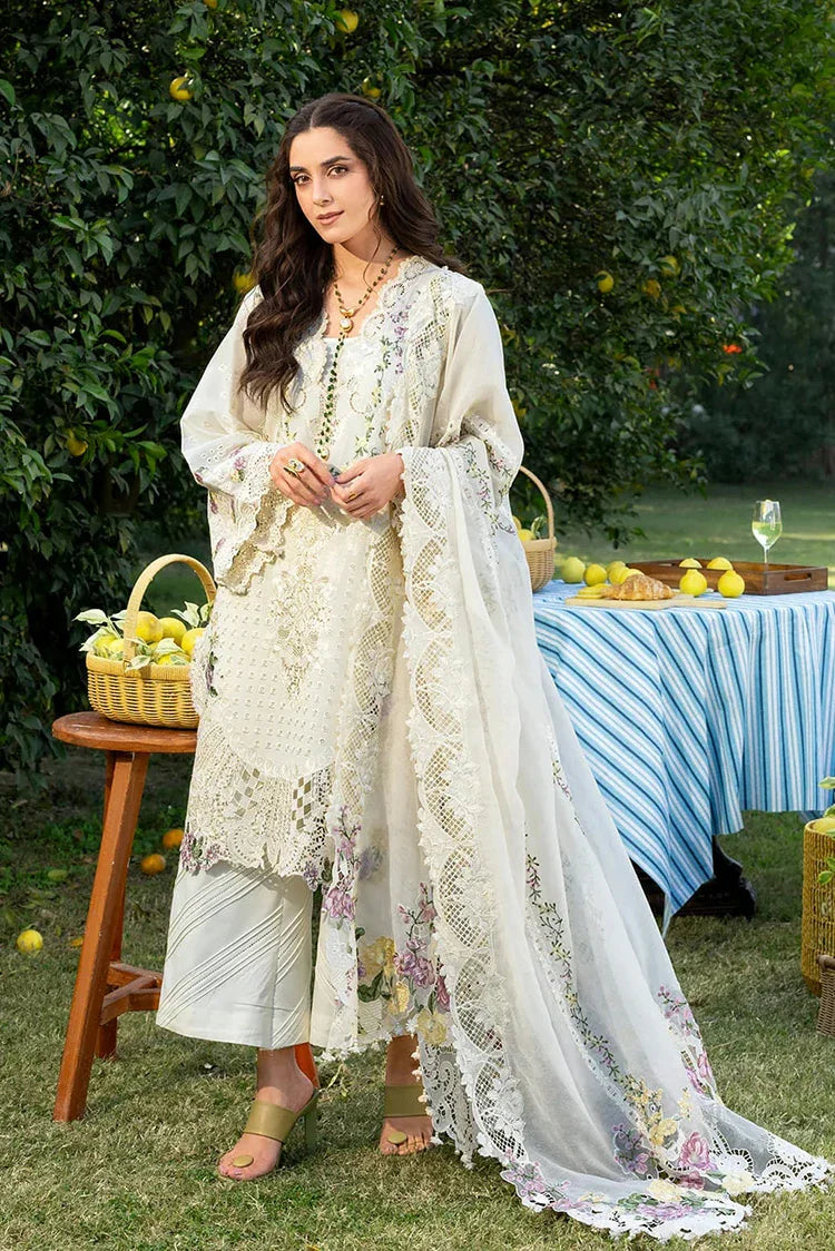 Picture of Elaf - Luxury Lawn - ELY-3A PERLE - Unstitched - Available at Raja Sahib