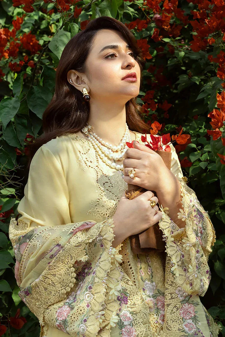 Picture of Elaf - Luxury Lawn - ELY-05 SOUCI - Unstitched - Available at Raja Sahib