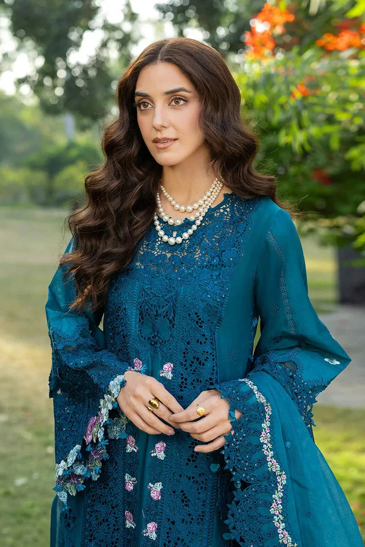 Picture of Elaf - Luxury Lawn - ELY-06 SAPPHIRE - Unstitched - Available at Raja Sahib