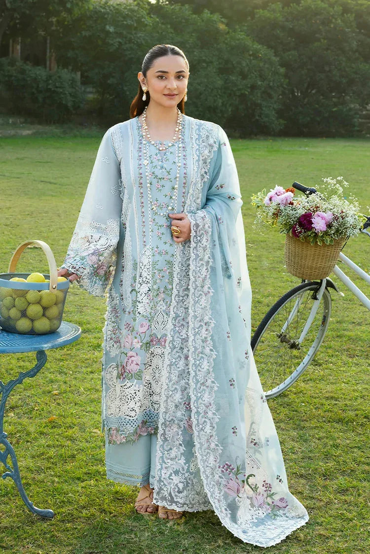 Picture of Elaf - Luxury Lawn - ELY-07 MORNIG DRIZZLE - Unstitched - Available at Raja Sahib