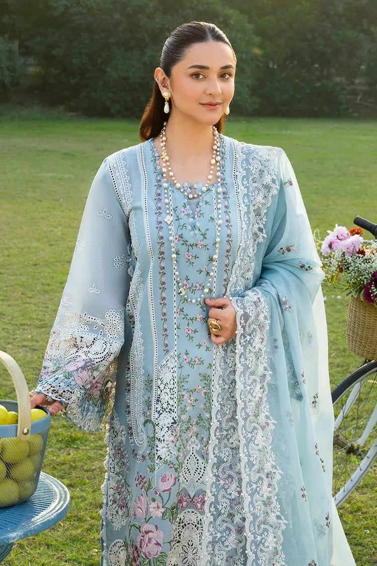 Picture of Elaf - Luxury Lawn - ELY-07 MORNIG DRIZZLE - Unstitched - Available at Raja Sahib