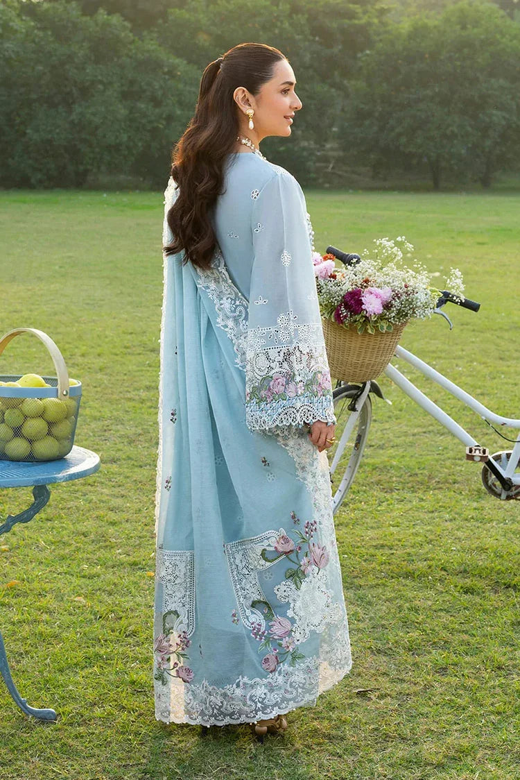 Picture of Elaf - Luxury Lawn - ELY-07 MORNIG DRIZZLE - Unstitched - Available at Raja Sahib