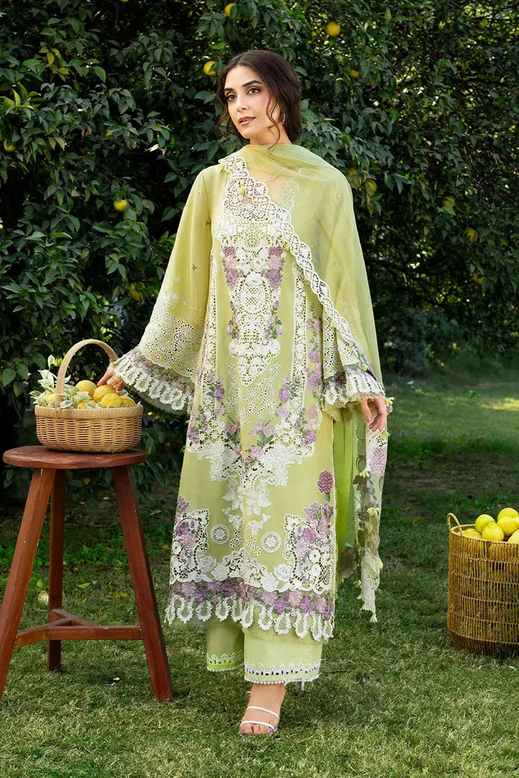 Picture of Elaf - Luxury Lawn - ELY-08 PISTACHIA - Unstitched - Available at Raja Sahib