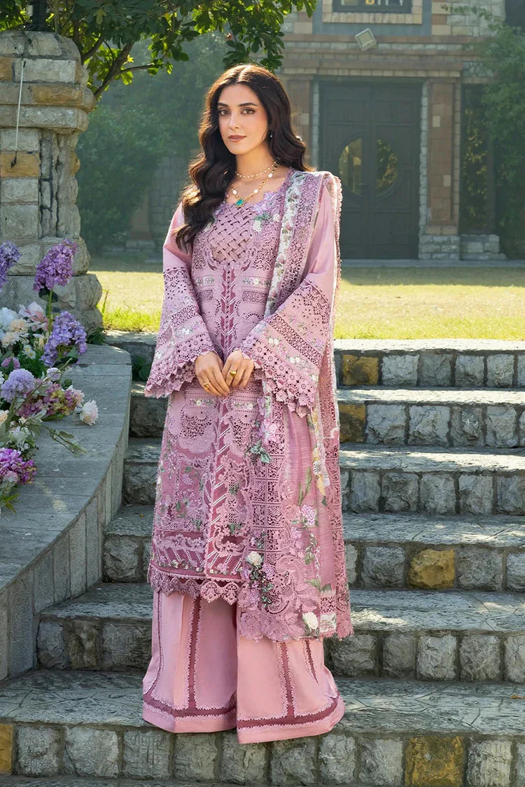 Picture of Elaf - Luxury Lawn - ELY-09 ROSEE - Unstitched - Available at Raja Sahib