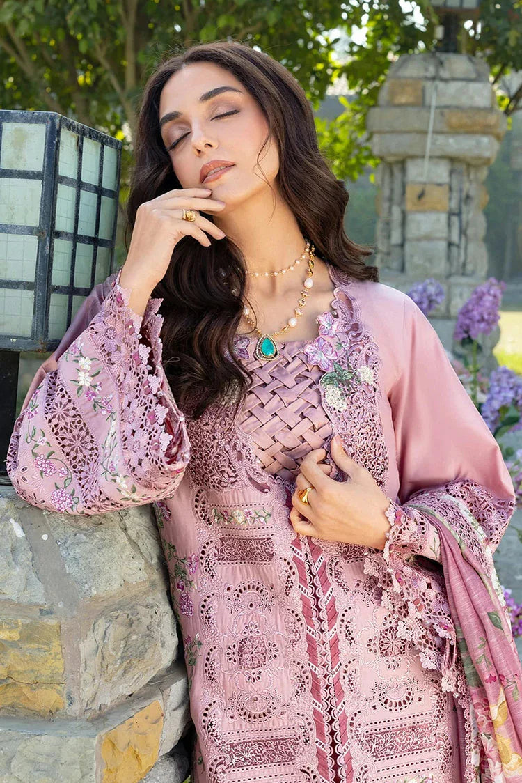Picture of Elaf - Luxury Lawn - ELY-09 ROSEE - Unstitched - Available at Raja Sahib