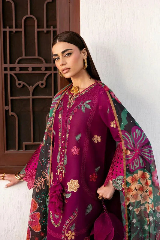 Picture of Jazmin - Shahkaar Luxury Lawn SS - SL26-D01 - Unstitched - Available at Raja Sahib