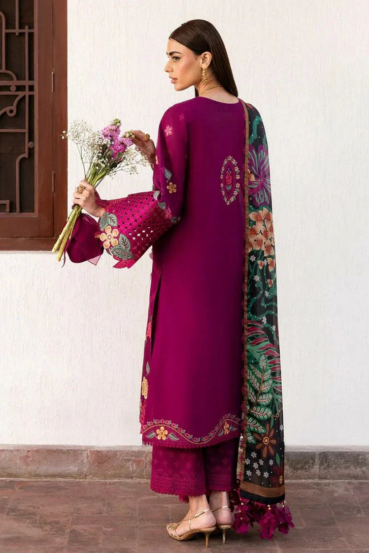 Picture of Jazmin - Shahkaar Luxury Lawn SS - SL26-D01 - Unstitched - Available at Raja Sahib