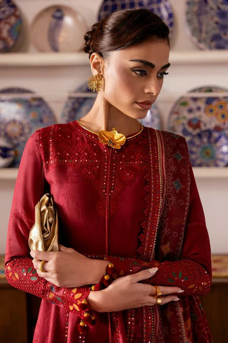 Picture of Jazmin - Shahkaar Luxury Lawn SS - SL26-D06 - Unstitched - Available at Raja Sahib