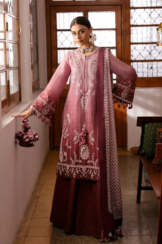 Picture of Jazmin - Shahkaar Luxury Lawn SS - SL26-D08 - Unstitched - Available at Raja Sahib