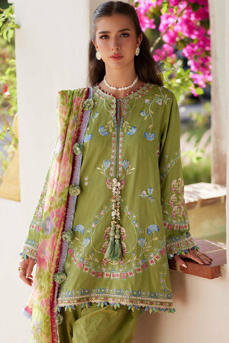 Picture of Farah Talib Aziz - Luv Duv Luxury Lawn Collection - FTA-09 Carmen Kivi - Unstitched - Available at Raja Sahib