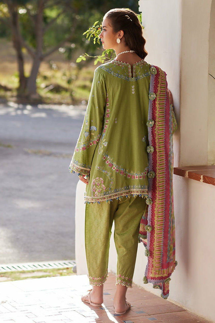 Picture of Farah Talib Aziz - Luv Duv Luxury Lawn Collection - FTA-09 Carmen Kivi - Unstitched - Available at Raja Sahib