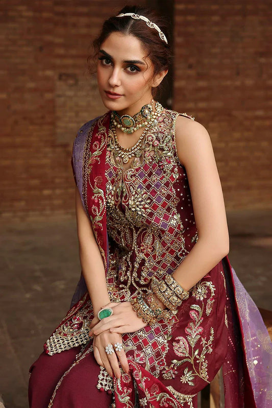 Crimson - Jhilmil Wedding Collection - D2-Nazo - Unstitched