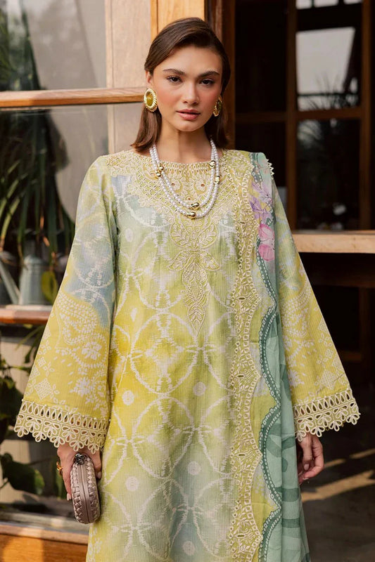 Picture of Nureh - Gardenia Embroidered and Printed Lawn Collection Vol 1 - NSG-207 - Unstitched - Available at Raja Sahib