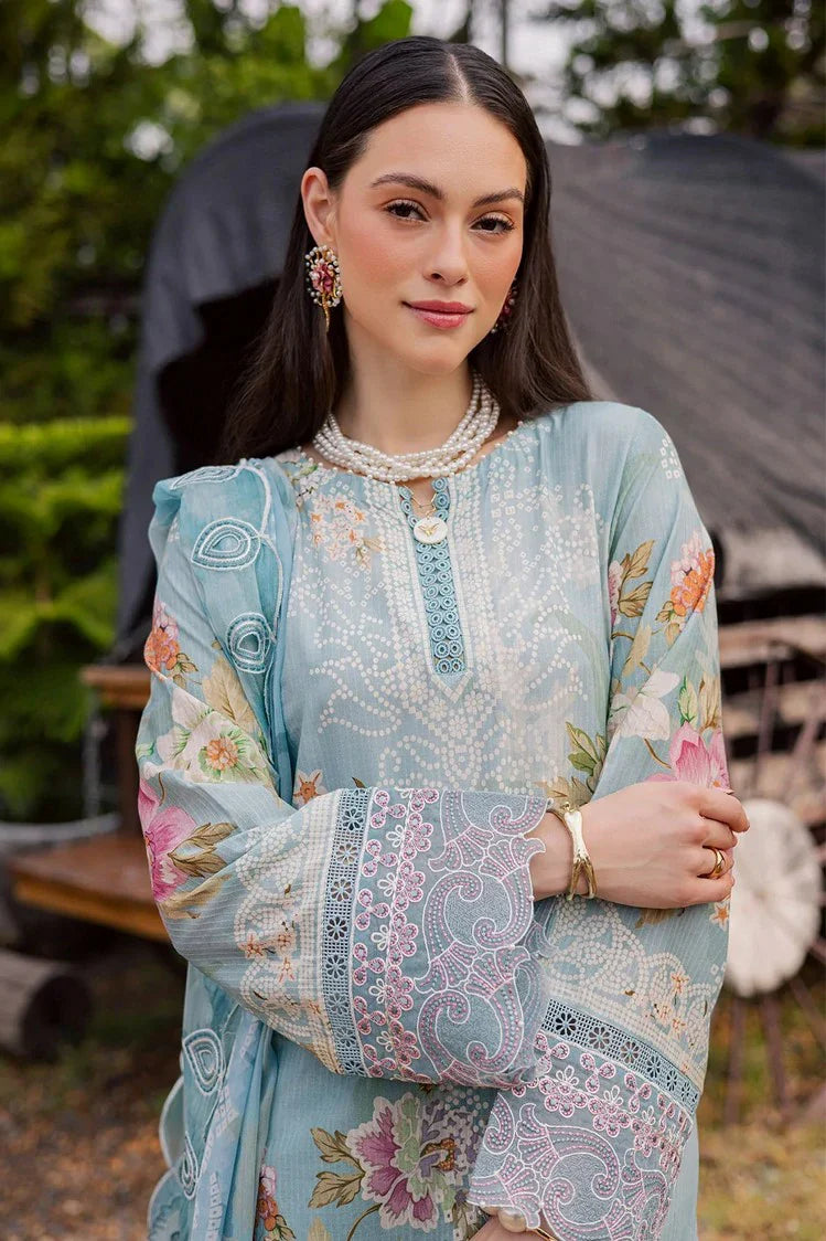 Picture of Nureh - Gardenia Embroidered and Printed Lawn Collection Vol 1 - NSG-209 - Unstitched - Available at Raja Sahib