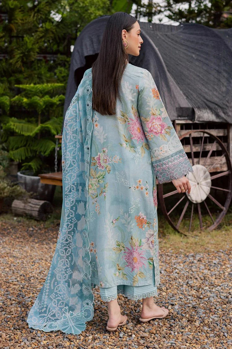 Picture of Nureh - Gardenia Embroidered and Printed Lawn Collection Vol 1 - NSG-209 - Unstitched - Available at Raja Sahib