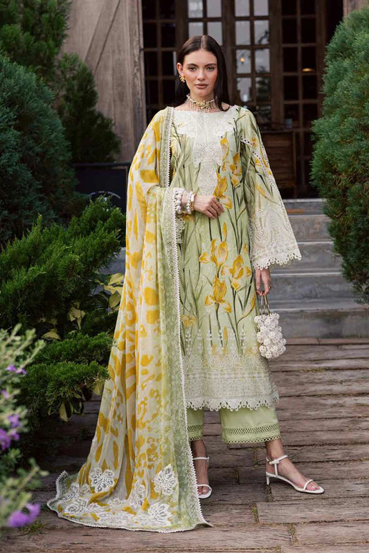 Picture of Nureh - Gardenia Embroidered and Printed Lawn Collection Vol 1 - NSG-212 - Unstitched - Available at Raja Sahib