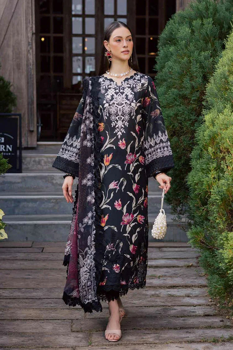 Nureh - Gardenia Embroidered and Printed Lawn Collection Vol 1 - NSG-214 - Unstitched