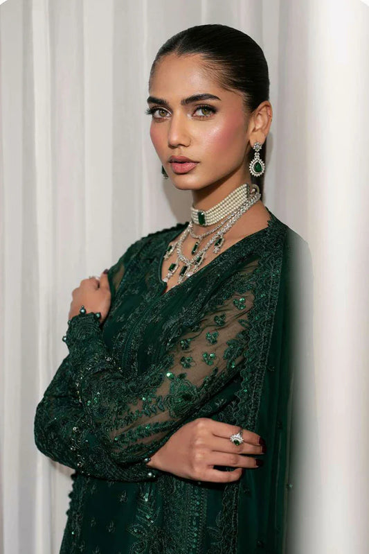 Gulaal - Ayla Luxury Chiffon - D35-Aeva - Unstitched