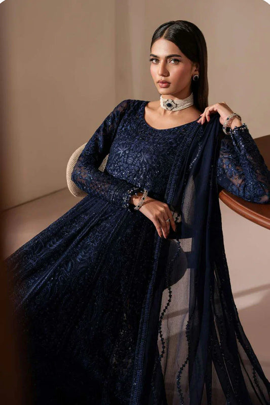 Gulaal - Ayla Luxury Chiffon - D37-Aina - Unstitched