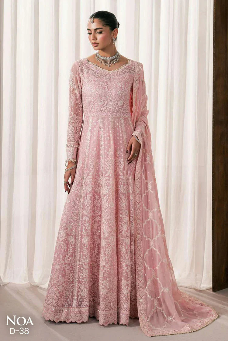 Gulaal - Ayla Luxury Chiffon - D38-Noa - Unstitched