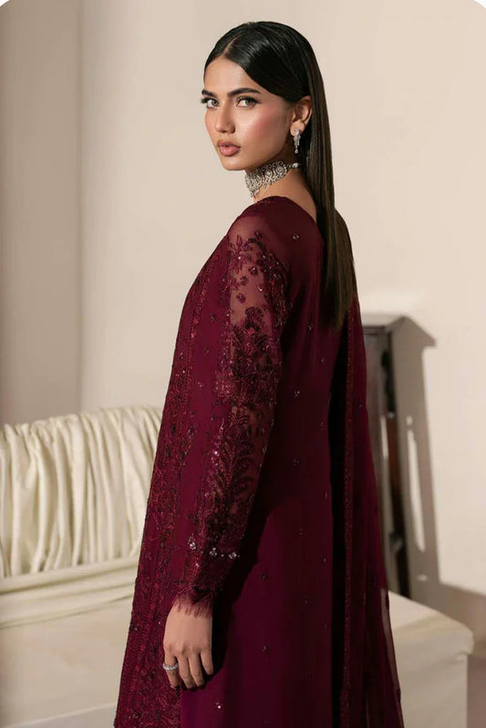 Gulaal - Ayla Luxury Chiffon - D39-Etta - Unstitched