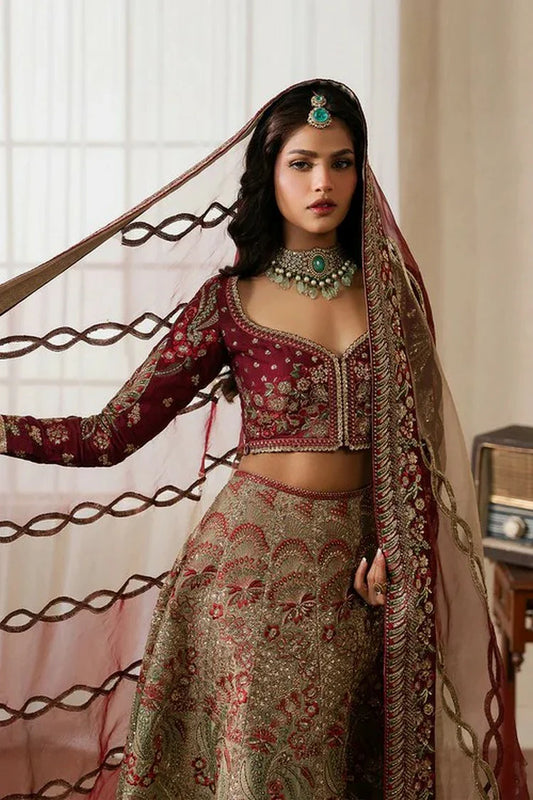 Picture of Ayzel - Qurbat Silk Festive Collection - Mulaaqaat-1155 - Unstitched - Available at Raja Sahib