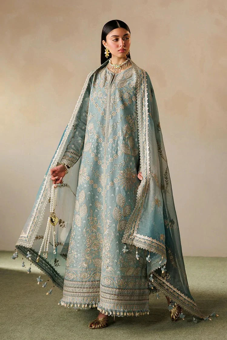 Picture of Baroque - Embroidered Lawn Eid Collection - EL26-D01 - Unstitched - Available at Raja Sahib