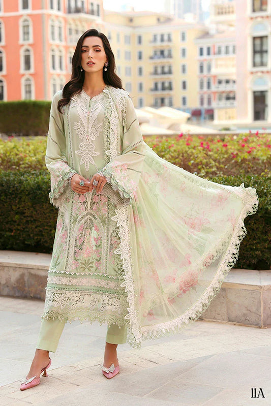 Picture of Maria B - Timeless Elegance Luxury Lawn - Design-11A - Unstitched - Available at Raja Sahib