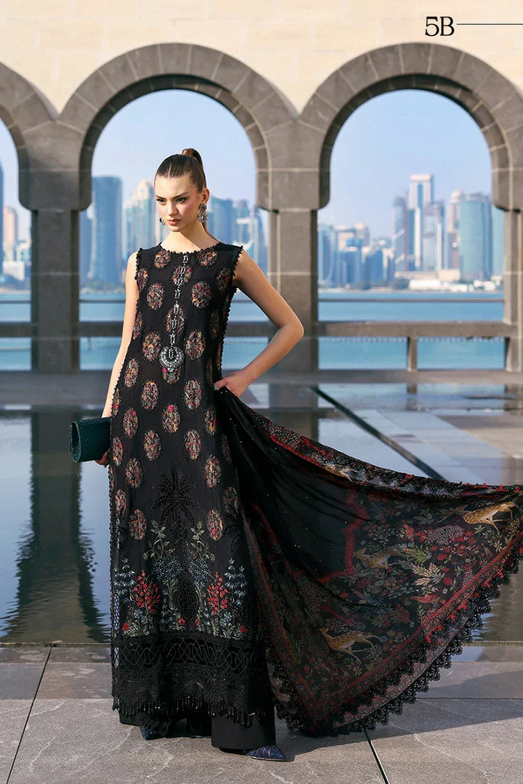 Picture of Maria B - Timeless Elegance Luxury Lawn - Design-5B - Unstitched - Available at Raja Sahib