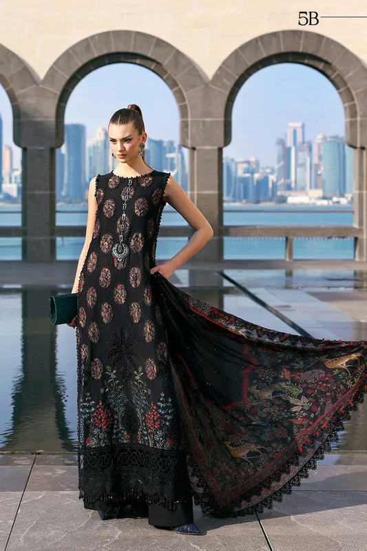 Picture of Maria B - Timeless Elegance Luxury Lawn - Design-5B - Unstitched - Available at Raja Sahib