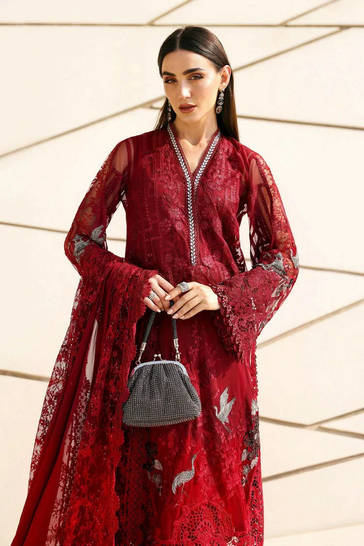 Picture of Maria B - Timeless Elegance Luxury Lawn - Design-7A - Unstitched - Available at Raja Sahib