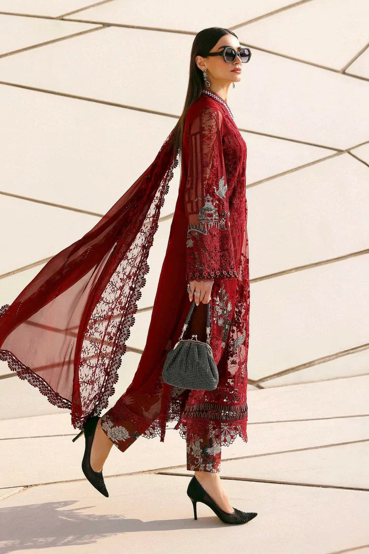 Picture of Maria B - Timeless Elegance Luxury Lawn - Design-7A - Unstitched - Available at Raja Sahib