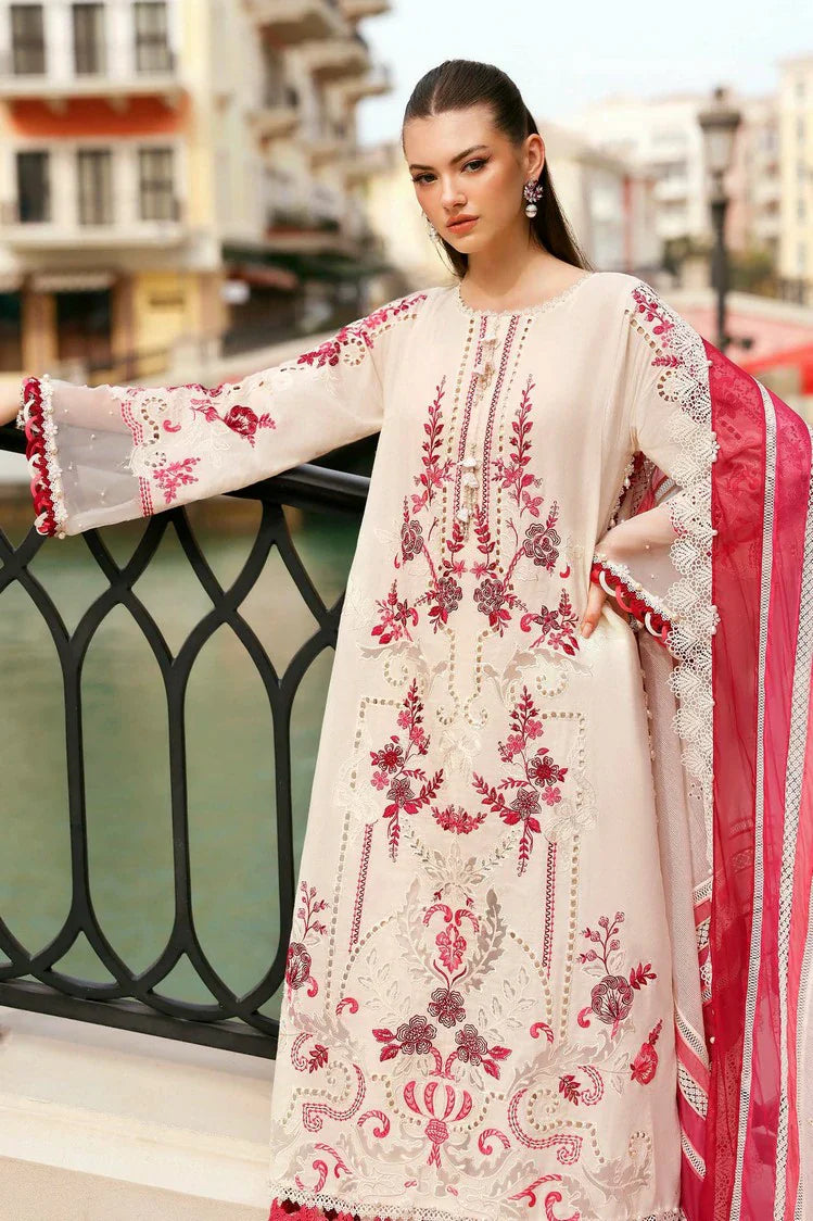 Picture of Maria B - Timeless Elegance Luxury Lawn - Design-9A - Unstitched - Available at Raja Sahib