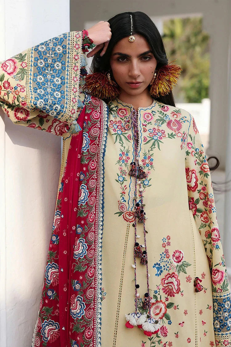 Picture of Hussain Rehar - Kala Bagh Luxury Lawn Eid Edit - D-1242-Zubdah - Unstitched - Available at Raja Sahib