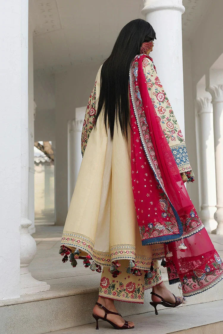 Picture of Hussain Rehar - Kala Bagh Luxury Lawn Eid Edit - D-1242-Zubdah - Unstitched - Available at Raja Sahib