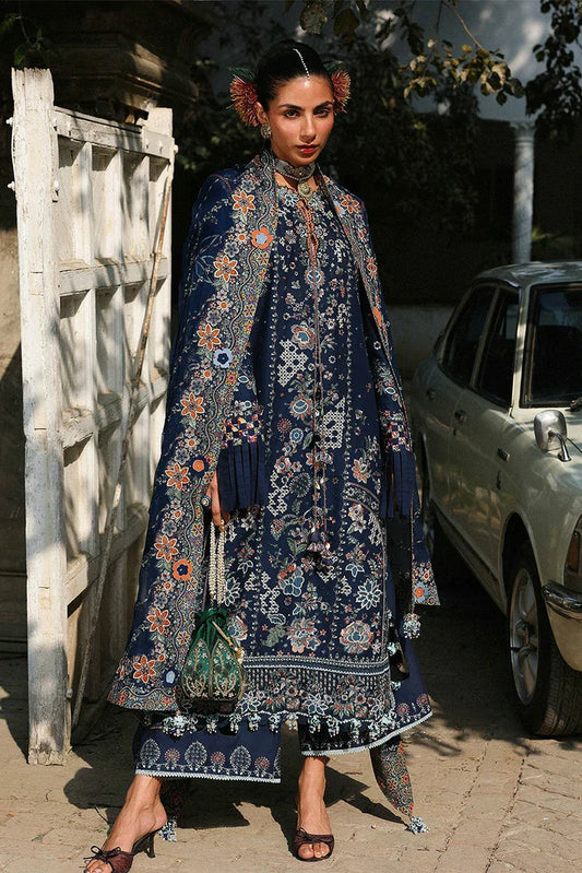 Picture of Hussain Rehar - Kala Bagh Luxury Lawn Eid Edit - D-80-Amalfi - Unstitched - Available at Raja Sahib