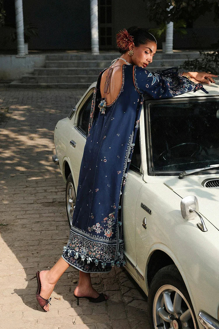 Picture of Hussain Rehar - Kala Bagh Luxury Lawn Eid Edit - D-80-Amalfi - Unstitched - Available at Raja Sahib