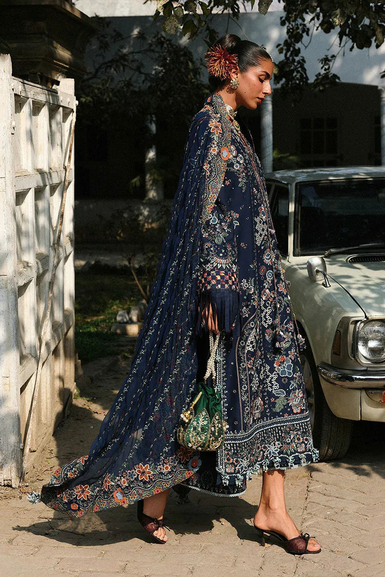 Picture of Hussain Rehar - Kala Bagh Luxury Lawn Eid Edit - D-80-Amalfi - Unstitched - Available at Raja Sahib