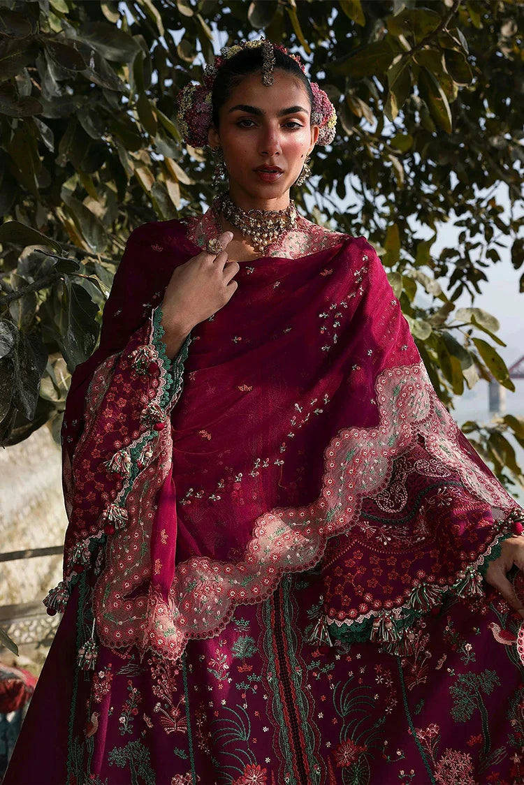 Picture of Hussain Rehar - Kala Bagh Luxury Lawn Eid Edit - D-83-Anjas - Unstitched - Available at Raja Sahib