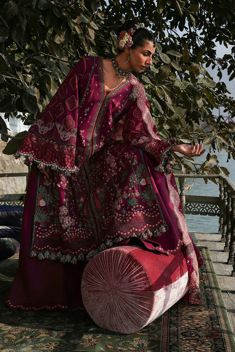 Picture of Hussain Rehar - Kala Bagh Luxury Lawn Eid Edit - D-83-Anjas - Unstitched - Available at Raja Sahib