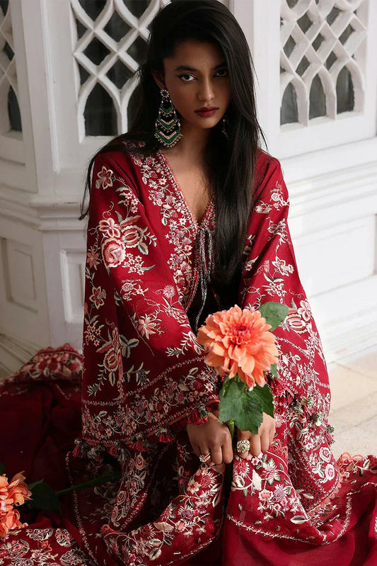 Picture of Hussain Rehar - Kala Bagh Luxury Lawn Eid Edit - D-86-Kastanaa - Unstitched - Available at Raja Sahib