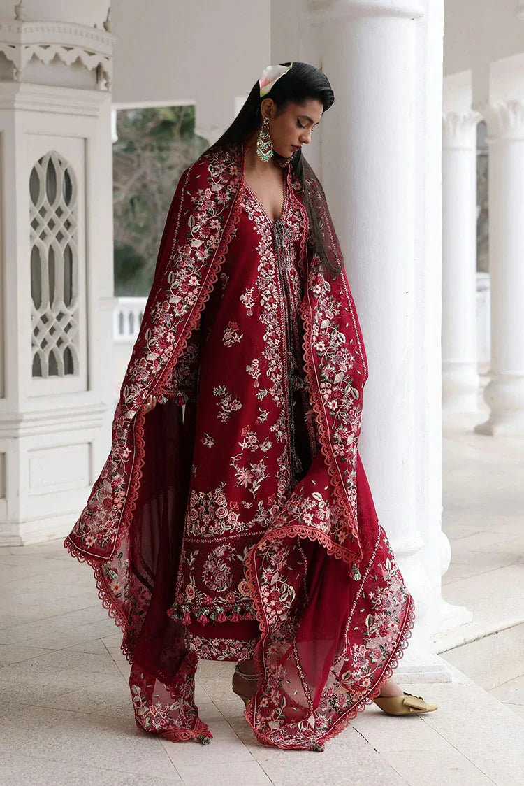 Picture of Hussain Rehar - Kala Bagh Luxury Lawn Eid Edit - D-86-Kastanaa - Unstitched - Available at Raja Sahib