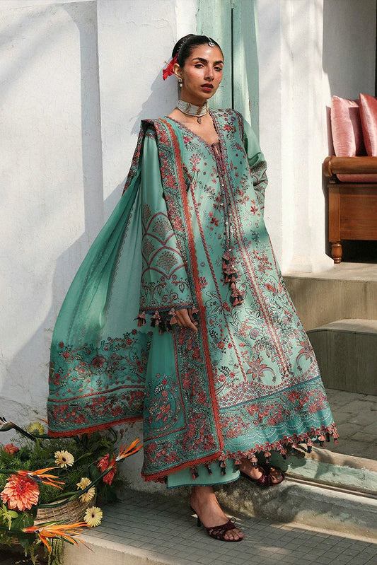 Picture of Hussain Rehar - Kala Bagh Luxury Lawn Eid Edit - D-91-Verdant - Unstitched - Available at Raja Sahib
