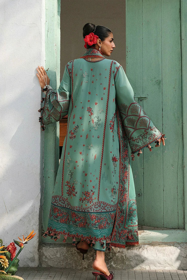 Picture of Hussain Rehar - Kala Bagh Luxury Lawn Eid Edit - D-91-Verdant - Unstitched - Available at Raja Sahib