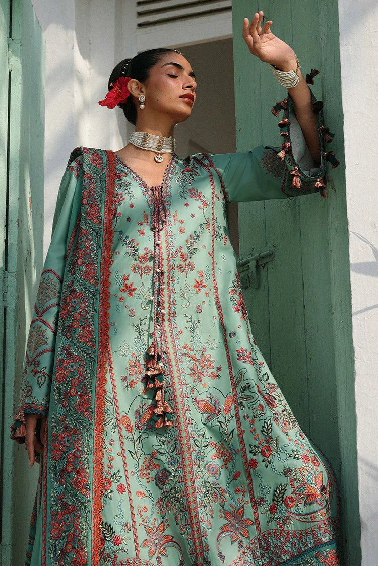 Picture of Hussain Rehar - Kala Bagh Luxury Lawn Eid Edit - D-91-Verdant - Unstitched - Available at Raja Sahib