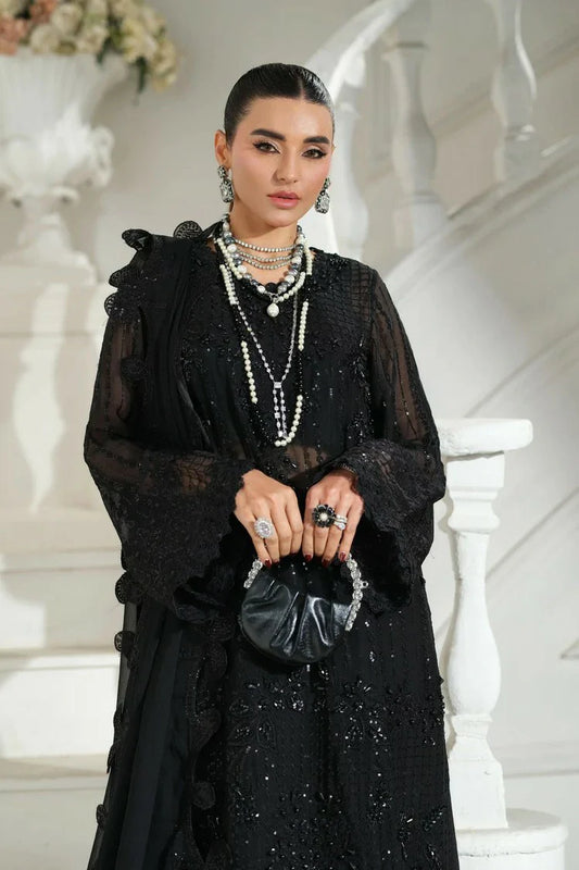 Picture of Maryam Hussain - Meer Embroidered Chiffon - 01-Andaz - Unstitched - Available at Raja Sahib