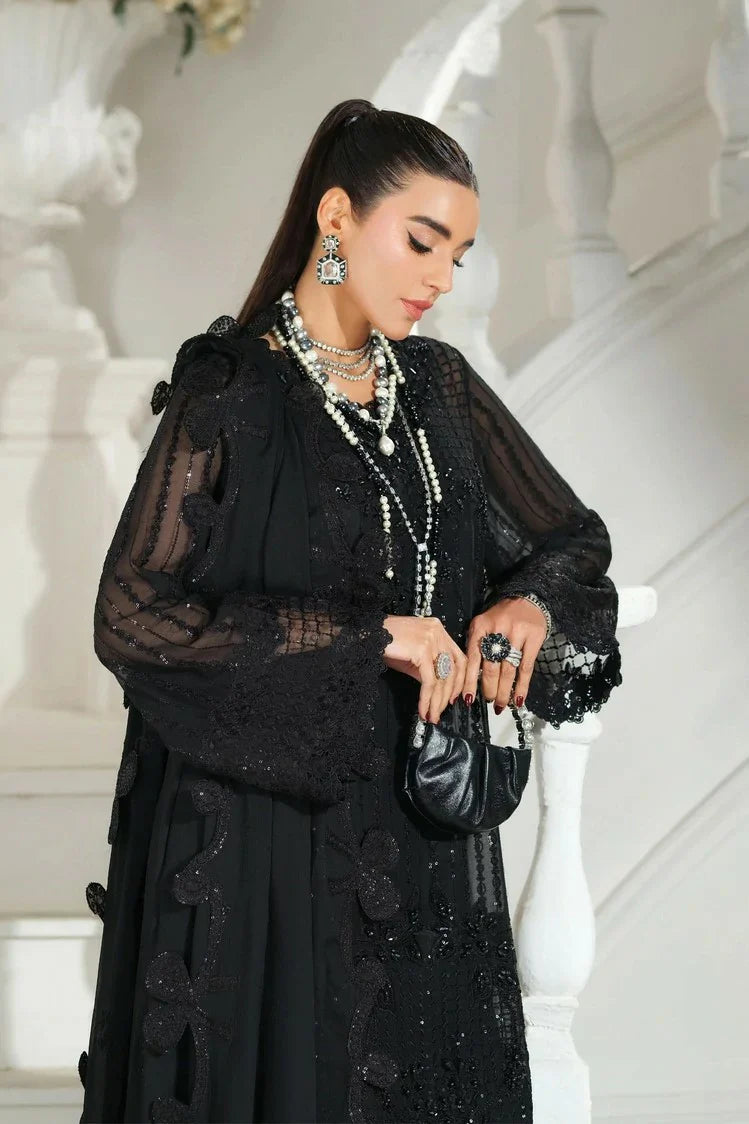 Picture of Maryam Hussain - Meer Embroidered Chiffon - 01-Andaz - Unstitched - Available at Raja Sahib