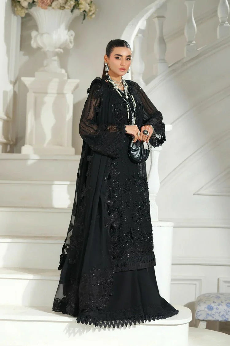 Picture of Maryam Hussain - Meer Embroidered Chiffon - 01-Andaz - Unstitched - Available at Raja Sahib